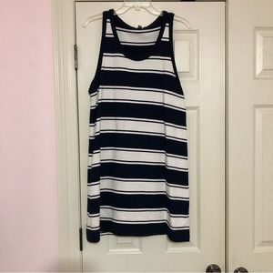 JCrew Sleeveless Striped Cotton cover up Sundress Large